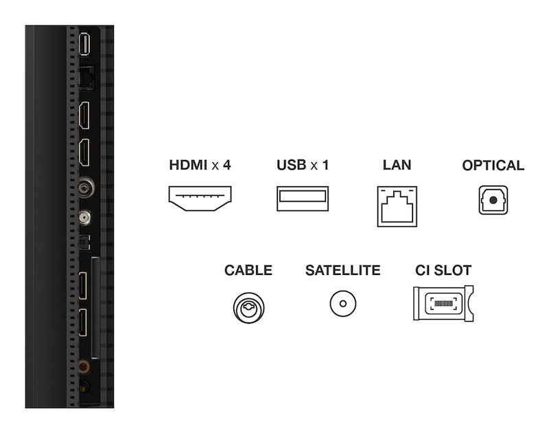 Tcl TV MINI LED 50" 50c69k Metallico