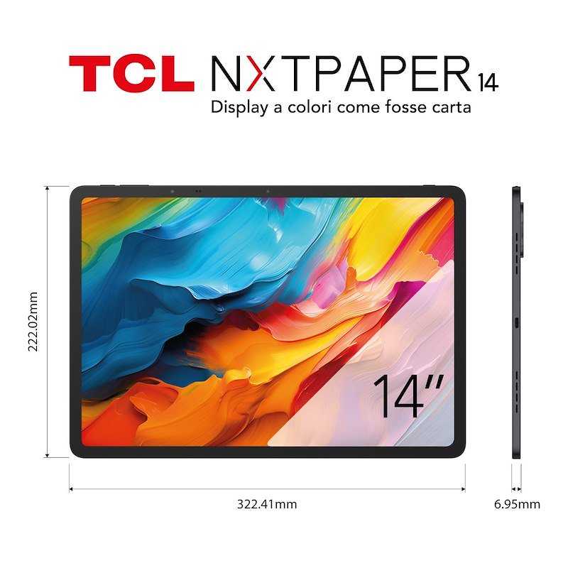 Tcl Tablet Tab Nxtpaper 14 8/256GB gray