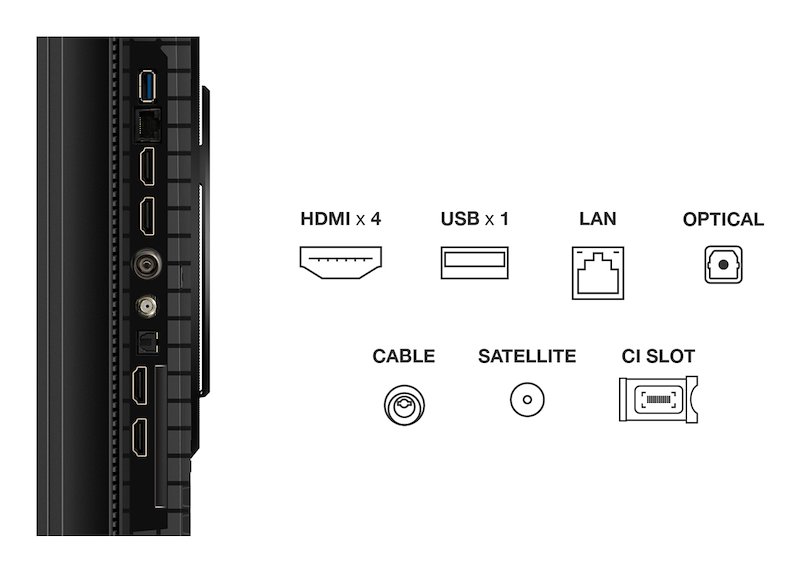 Tcl TV QLED 75" 75p89k Metallico