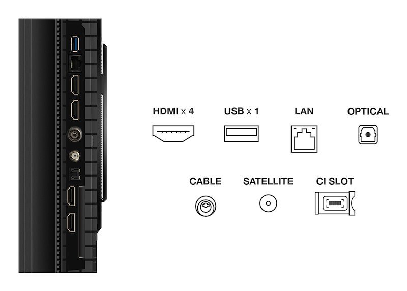 Tcl TV QLED 75" 75p89k Metallico