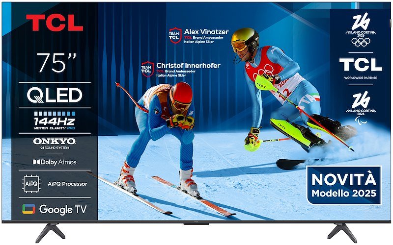 Tcl TV QLED 75" 75p89k Metallico