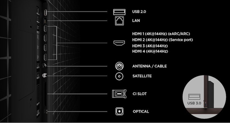 Tcl TV 98" SQD MINI LED 98x11l