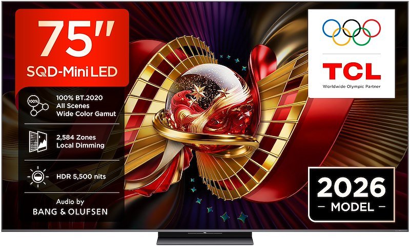 Tcl TV  SQD Mini LED 75" 75c8l