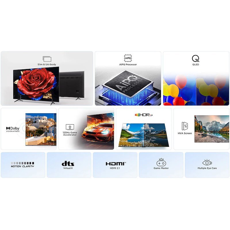 Tcl TV QLED 43" 43t69c