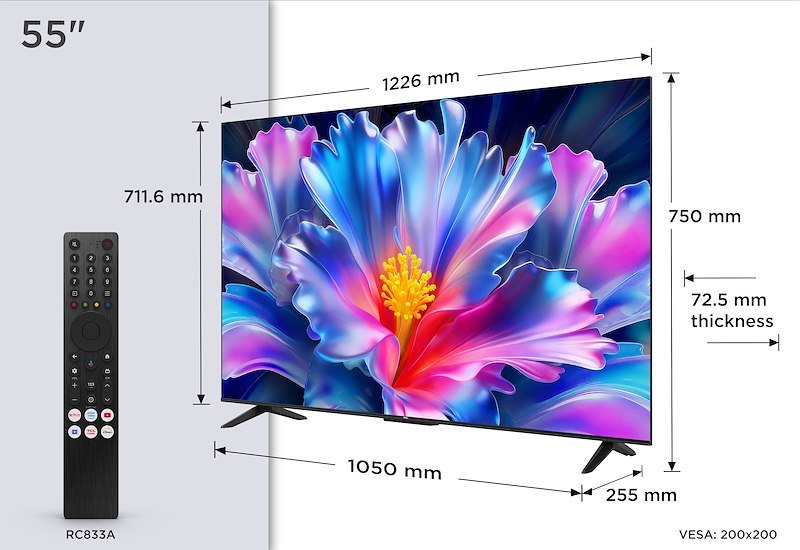 Tcl TV LED 55" 55p6l