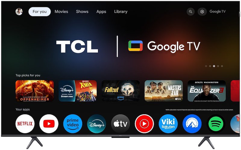 Tcl TV QD-Mini LED 65" 65p8l Nero