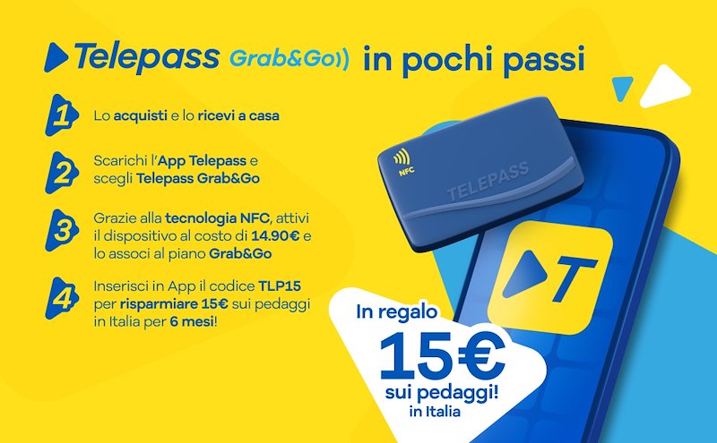 Telepass Grab & GO Bttelepasssmart