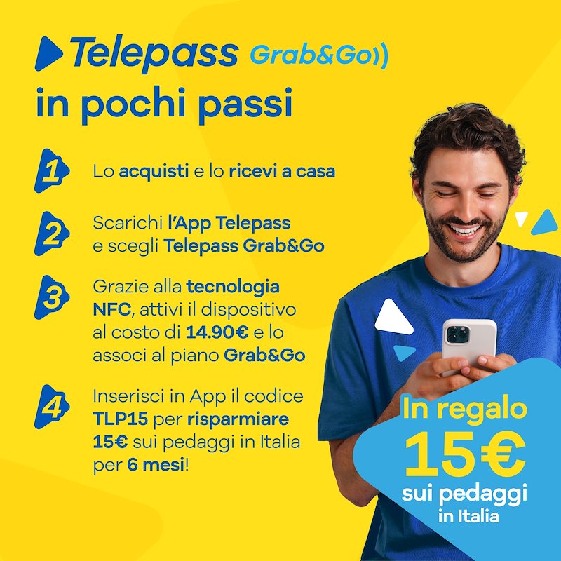 Telepass Grab & GO Bttelepasssmart
