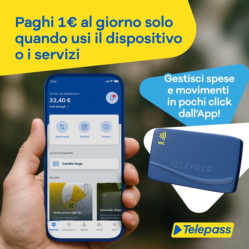Telepass Grab & GO Bttelepasssmart