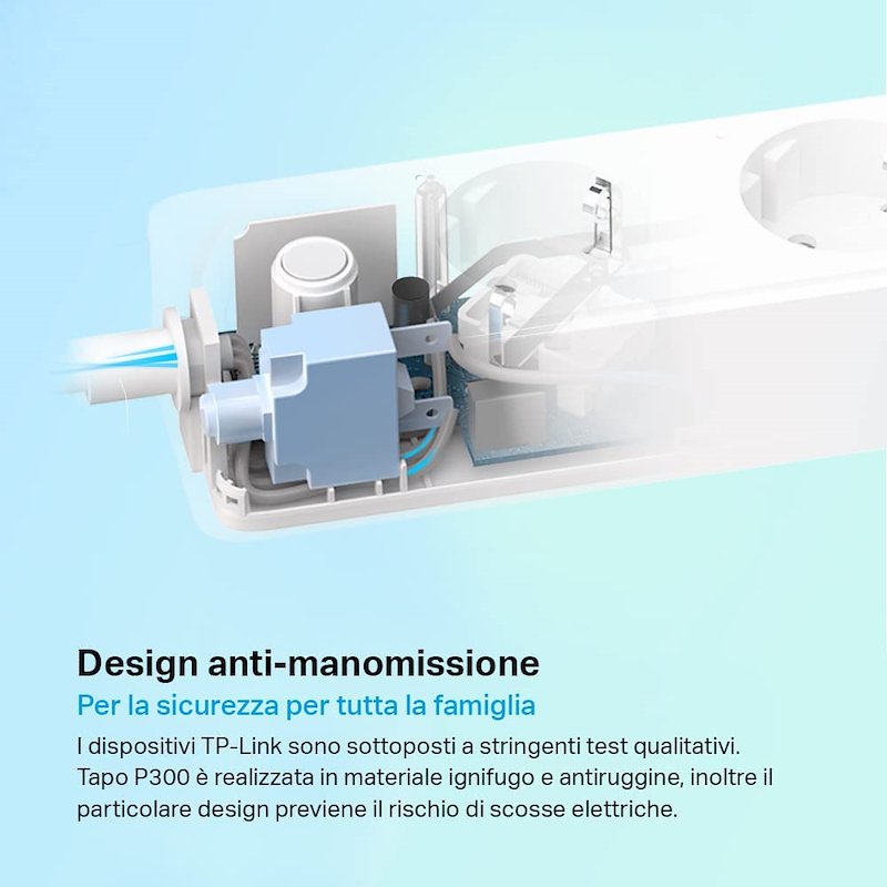 Tp-link Ciabatta MultiPresa WiFi Smart Tapo P300