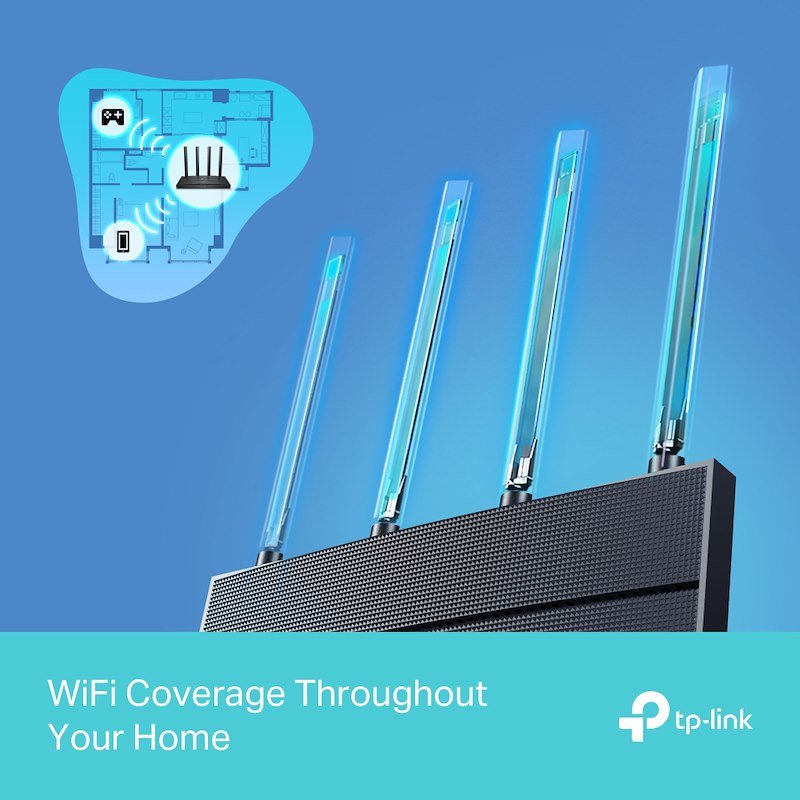 Tp-link Router Ggigabit WI-FI 6 AX1500  Archer Ax12