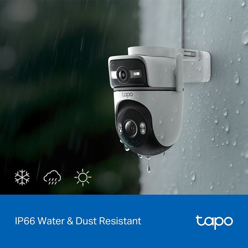Tp-link Tc47 Telecamera di sicurezza Outdoor motorizzata con doppio obiettivo