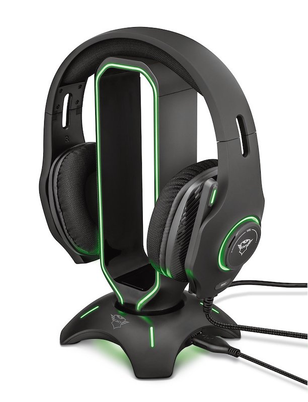 Trust Supporto per cuffie RGB Gxt265