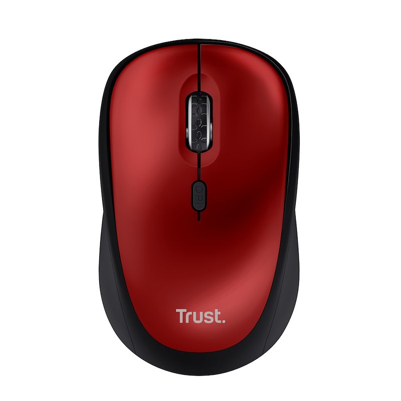 Trust Mini mouse wireless YVI+ WIRELESS MOUSE ECO 24550 Red
