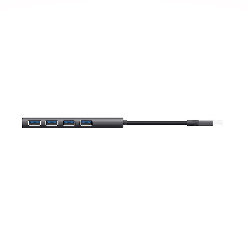 Trust Halyx 4-PORT USB HUB 24947 Grey