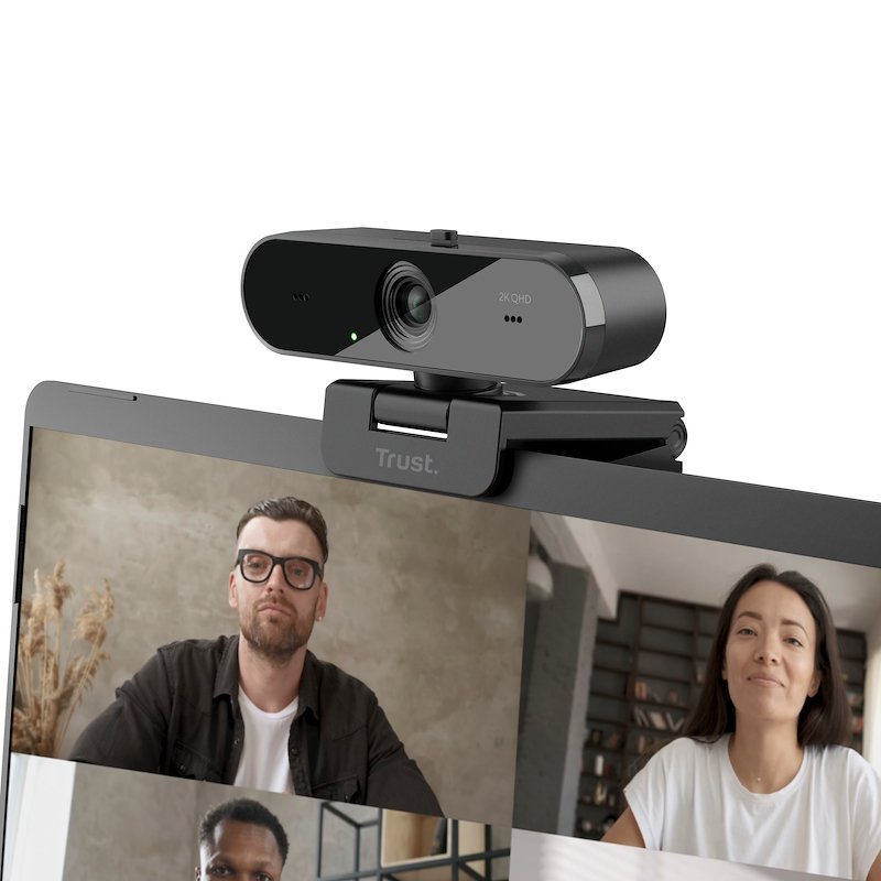 Trust Webcam taxon qhd webcam eco 24732 Black