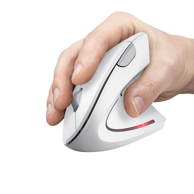 Trust Vetro Mouse wireless 25132 Bianco