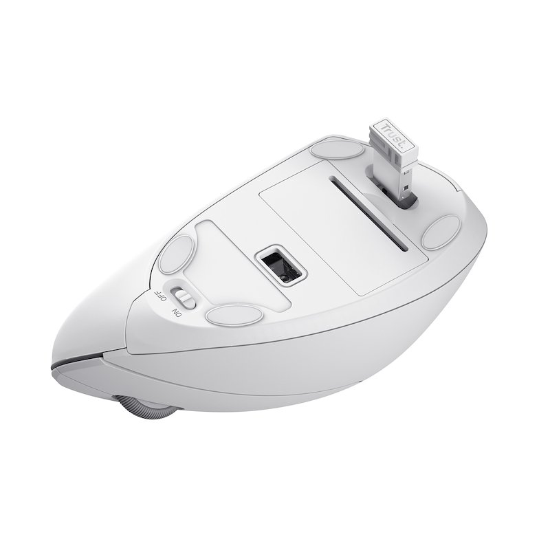 Trust Vetro Mouse wireless 25132 Bianco