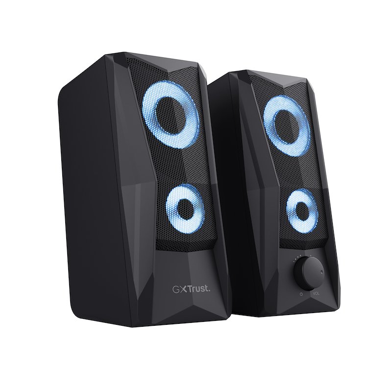 Trust Set di altoparlanti 2.0 GXT606B JAVV RGB SPEAKER SET Black/RGB