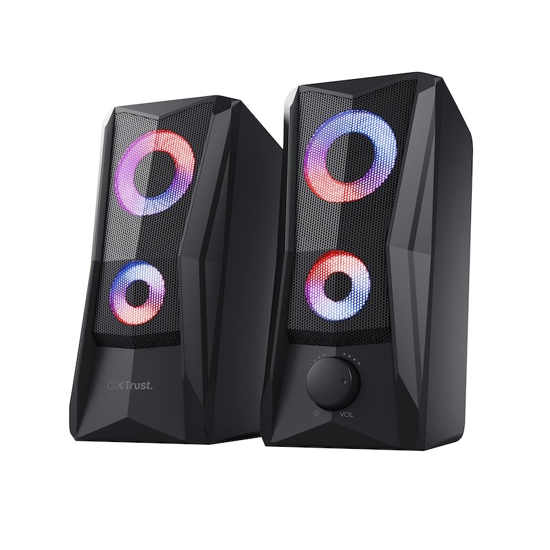 Trust Set di altoparlanti 2.0 GXT606B JAVV RGB SPEAKER SET Black/RGB