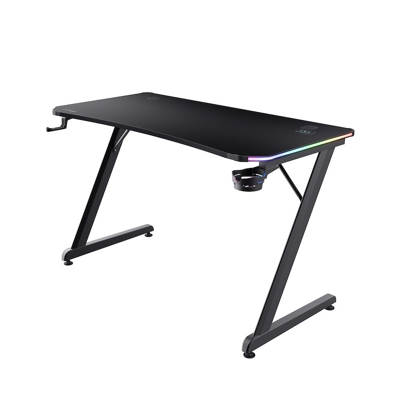 Trust Scrivania gaming GXT709 LUMINUS RGB DESK black