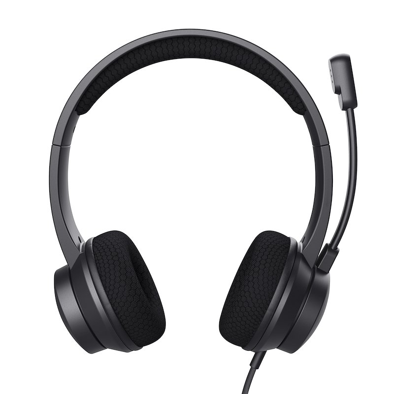 Trust Cuffie con Microfono 25089 Nero