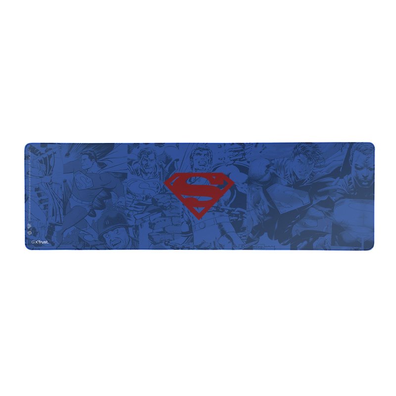 Trust Tappetino per mouse gaming XXL mousepad superaman Gxt759sm blu