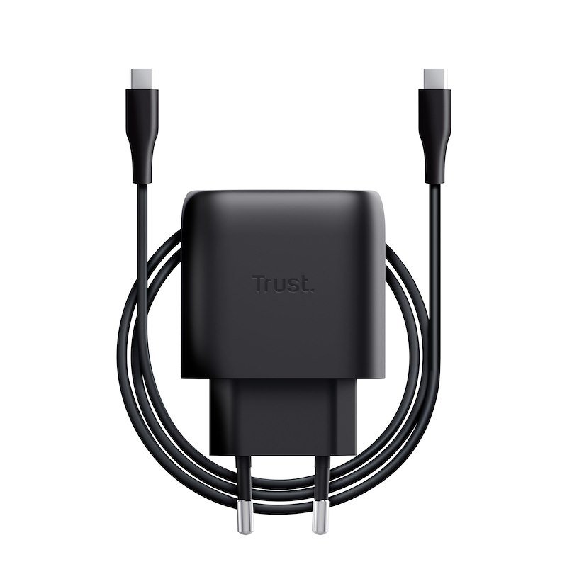 Trust Caricabatteria USB-C GaN da 45 W 25521