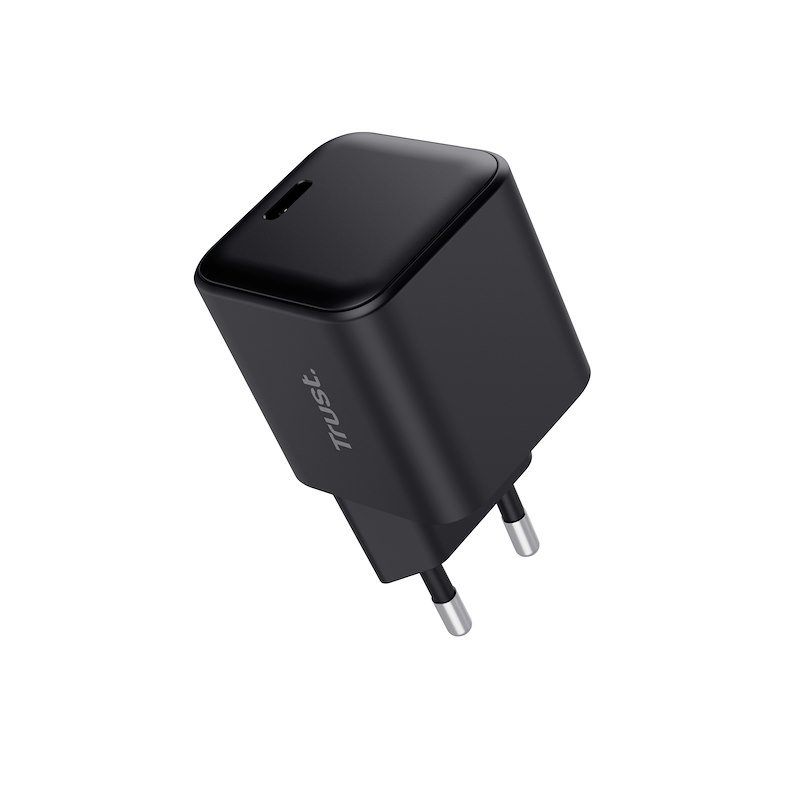Trust MAXO 65W SMALL USB-C CHARGER BLK  26046