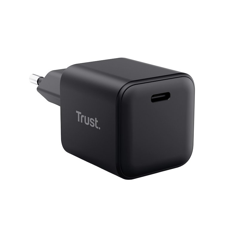 Trust MAXO 65W SMALL USB-C CHARGER BLK  26046