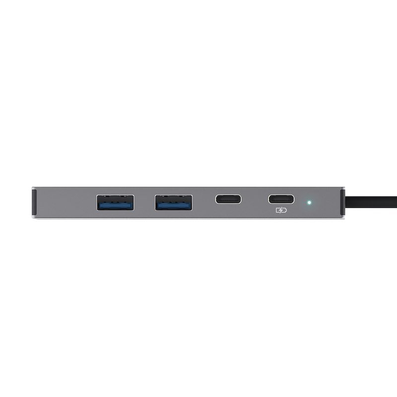 Trust Adattatore USB-C multiporta 5 in 1 DALYX Grigio