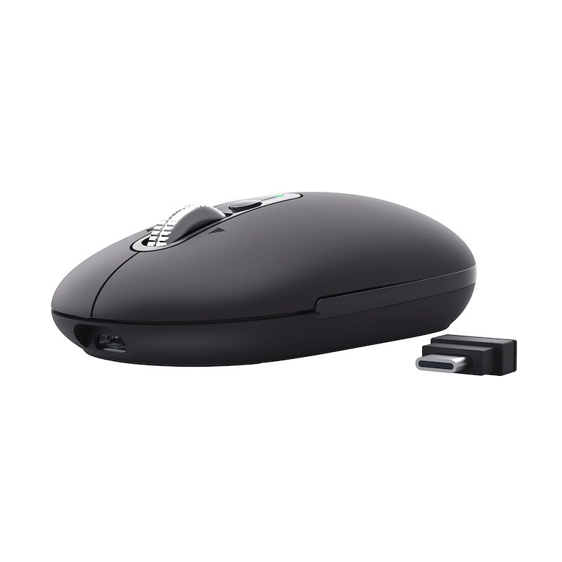Trust Seron Mouse sottile multi-wireless e hyperscroll Nero