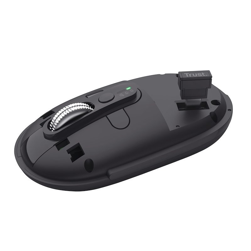 Trust Seron Mouse sottile multi-wireless e hyperscroll Nero