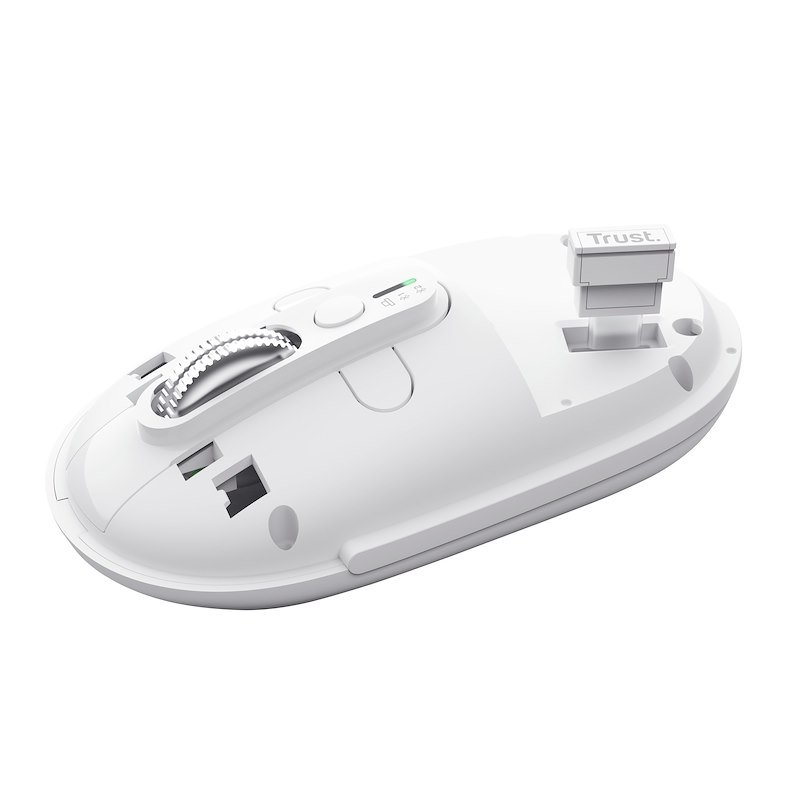 Trust Seron Mouse sottile multi-wireless e hyperscroll White