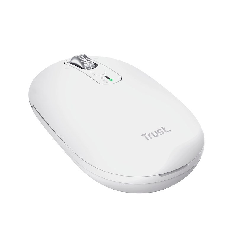 Trust Seron Mouse sottile multi-wireless e hyperscroll White
