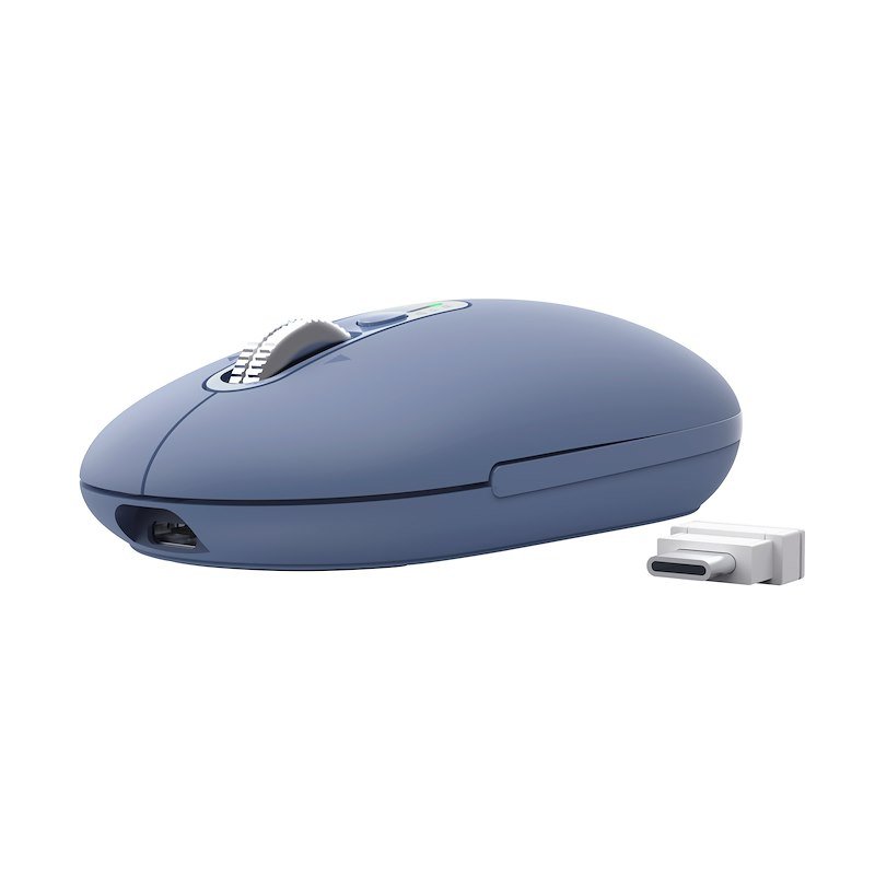 Trust Seron Mouse sottile multi-wireless e hyperscroll Blue