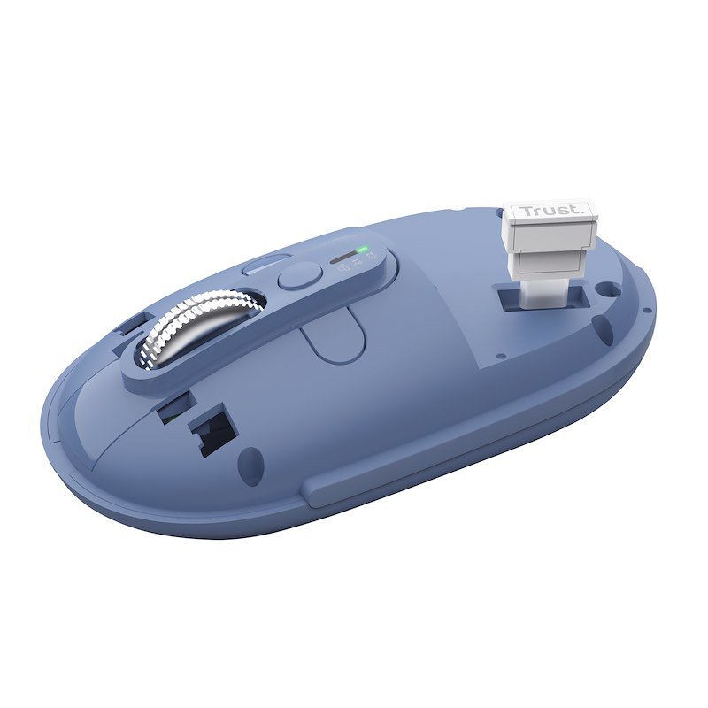 Trust Seron Mouse sottile multi-wireless e hyperscroll Blue