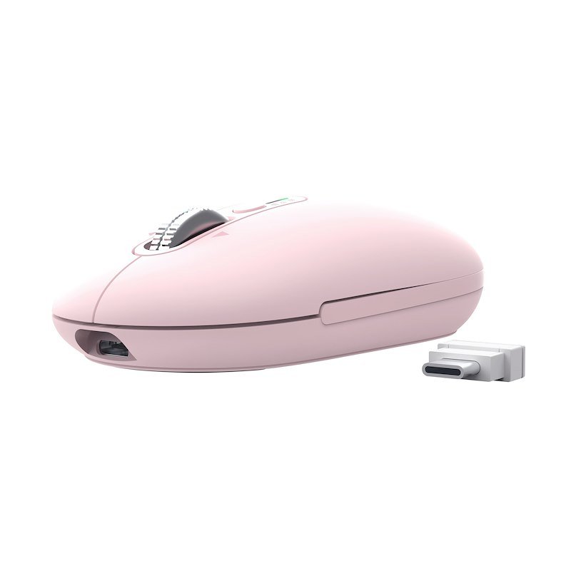 Trust Seron Mouse sottile multi-wireless e hyperscroll Pink