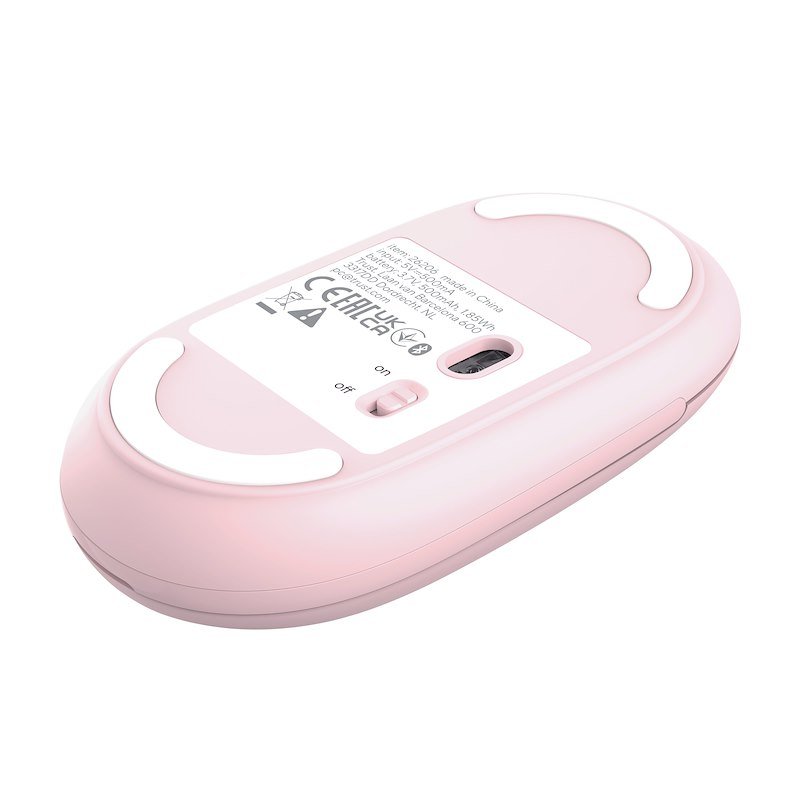 Trust Seron Mouse sottile multi-wireless e hyperscroll Pink