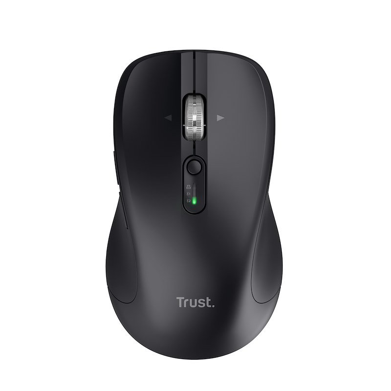 Trust Seron Mouse sottile multi-wireless e hyperscroll Black