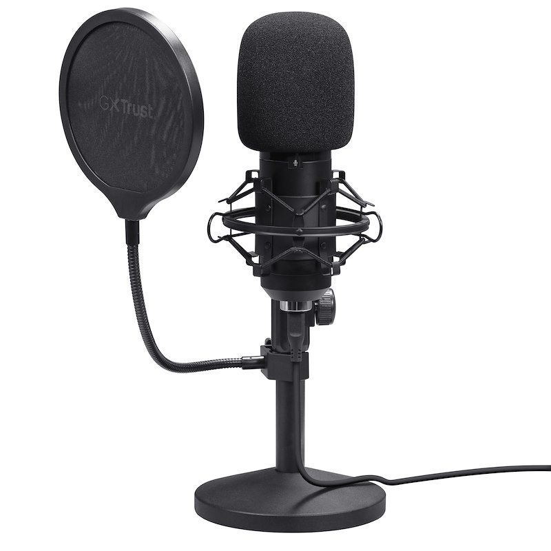 Trust Microfono Gxt269 Emita Ii Desk Microphone