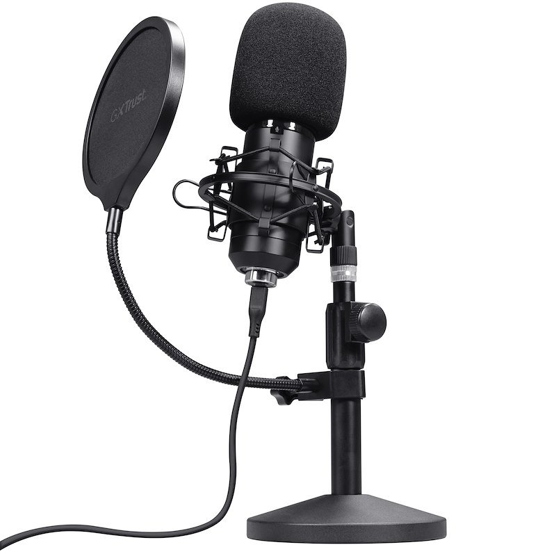 Trust Microfono Gxt269 Emita Ii Desk Microphone