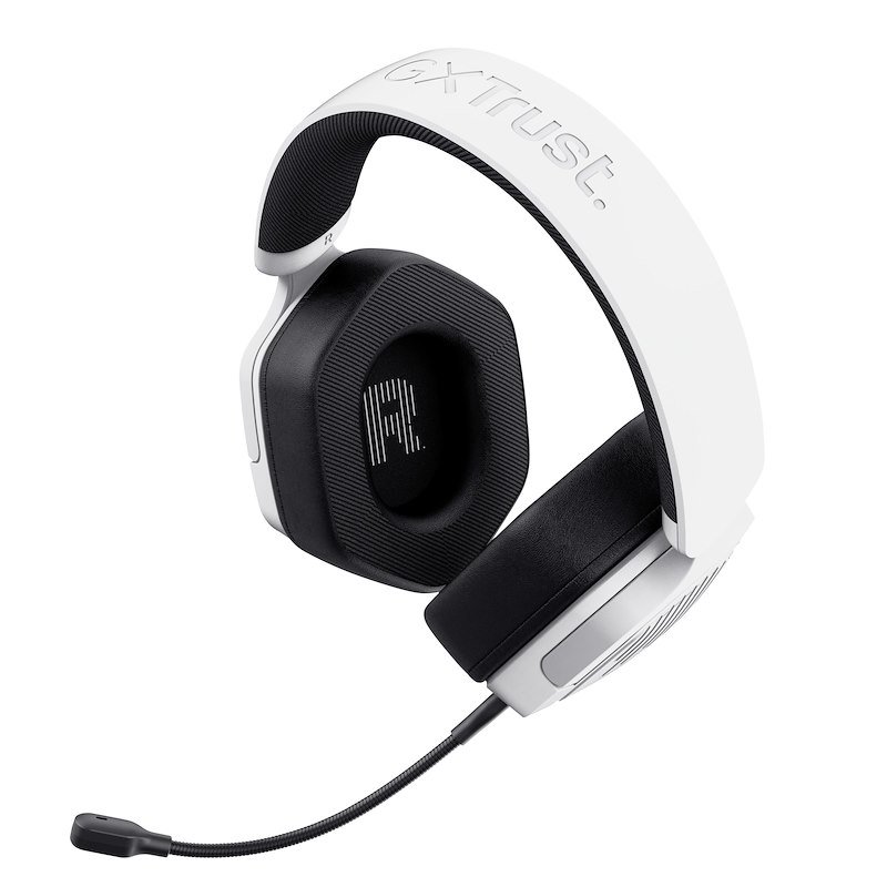Trust Cuffie gaming Gxt492w Carus Headset White