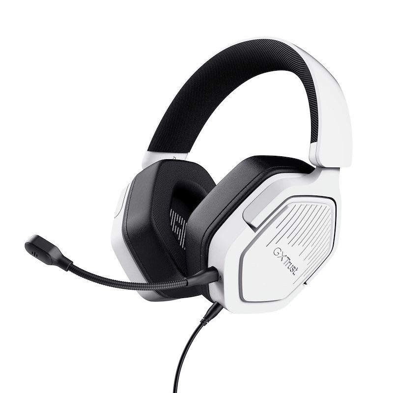 Trust Cuffie gaming Gxt492w Carus Headset White