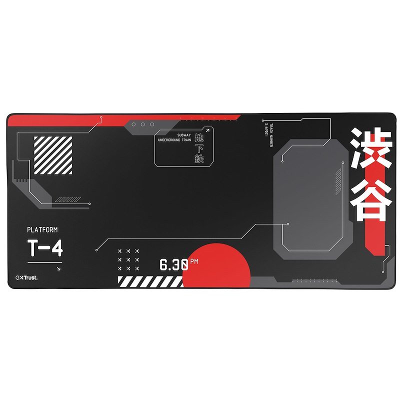 Trust Gaming Tappetino per mouse gaming XXL GXT 759 Japan Black