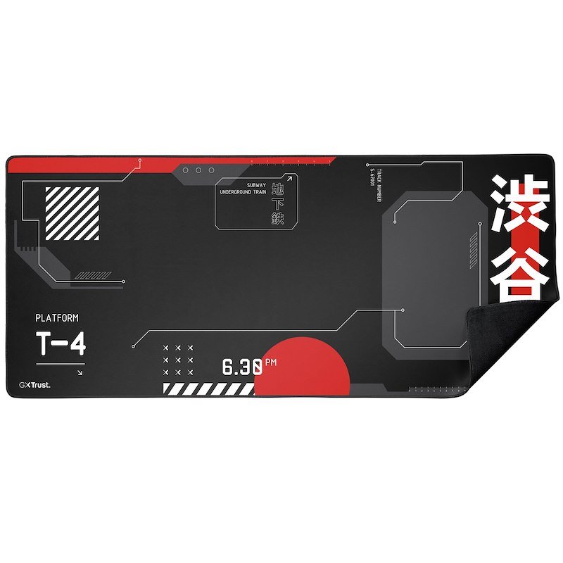 Trust Gaming Tappetino per mouse gaming XXL GXT 759 Japan Black