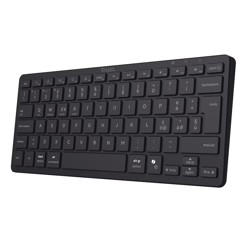 Trust Tastiera Bluetooth® multi-dispositivoNADO II 26195