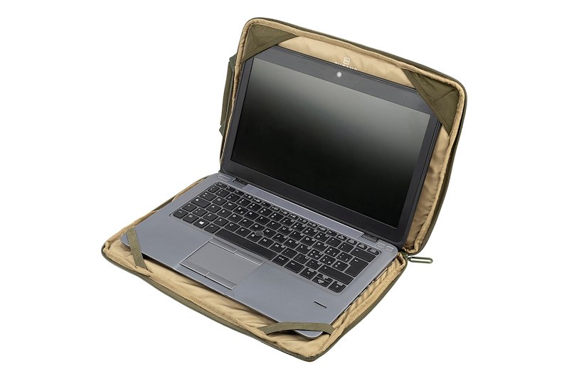 MILAN Custodia Per Laptop Sunset Verde – 34,5x26x2,5 Cm – Tessuto Ripstop Antistrappo