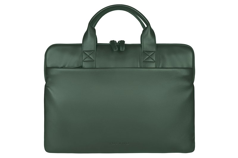 Tucano Stilo Borsa Business Zainabile Per MacBook E Laptop 15,6" - Ecopelle, Due Scomparti, Spallacci Scomparsi, Tracolla Regolabile