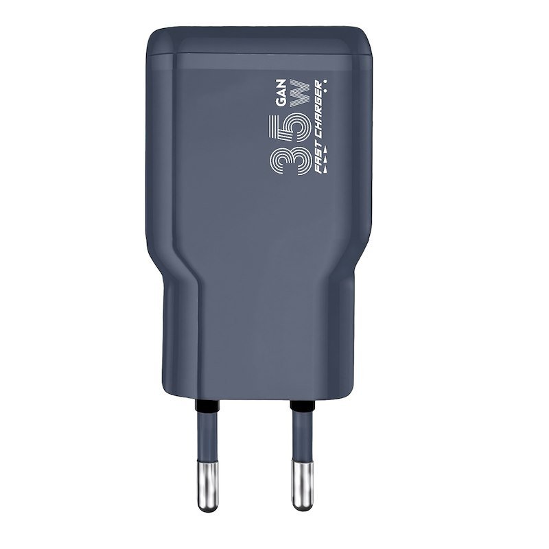 Tucano Caricabatterie One Power Kit 35w GaN Usb-c 60W Blu